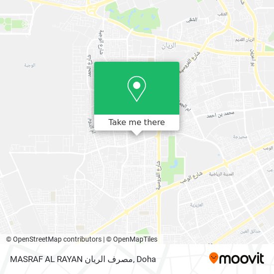 MASRAF AL RAYAN مصرف الريان map