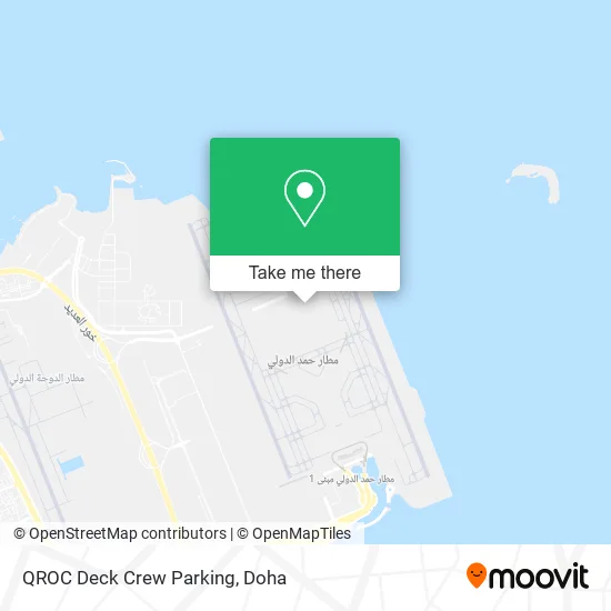 QROC Deck Crew Parking map