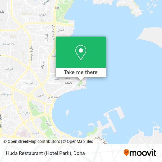 Huda Restaurant (Hotel Park) map