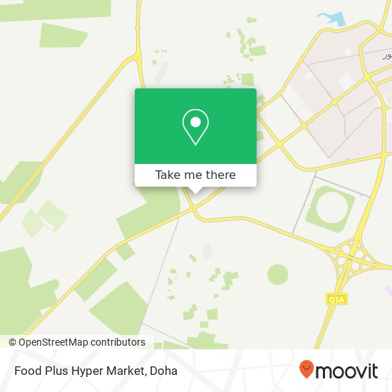Food Plus Hyper Market map