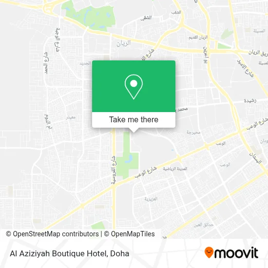 Al Aziziyah Boutique Hotel map