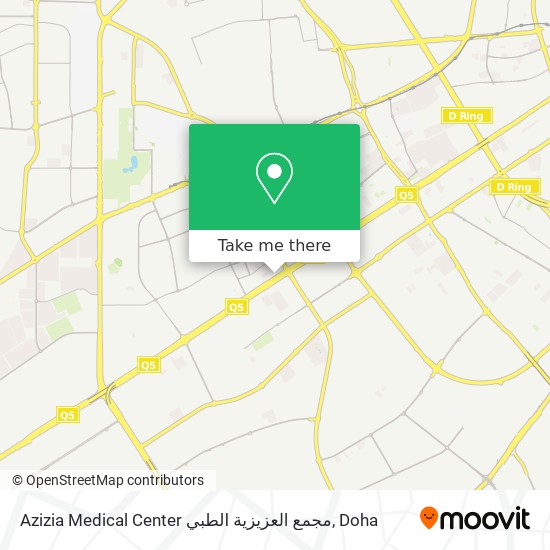 Azizia Medical Center مجمع العزيزية الطبي map