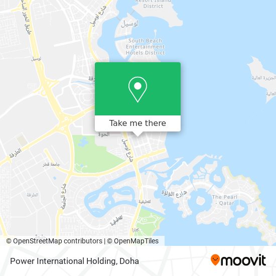 Power International Holding map
