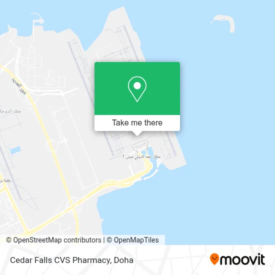 Cedar Falls CVS Pharmacy map