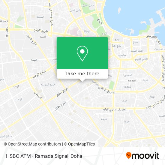 HSBC ATM - Ramada Signal map
