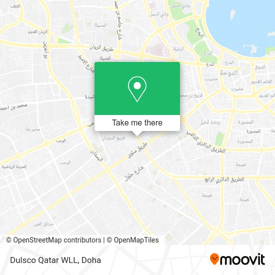Dulsco Qatar WLL map
