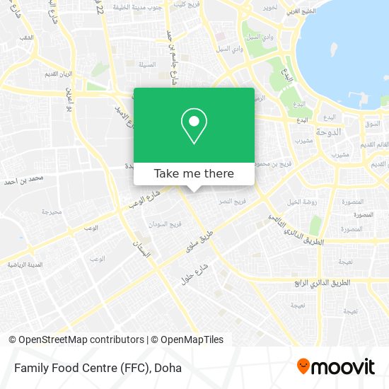 Family Food Centre (FFC) map