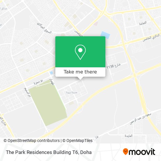 The Park Residences Building T6 map