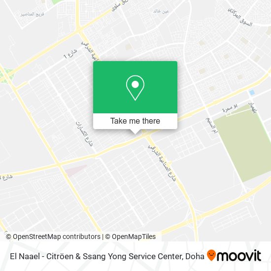 El Naael - Citröen & Ssang Yong Service Center map