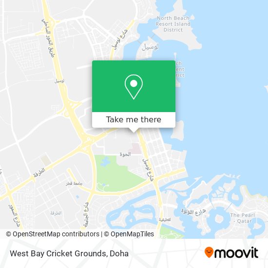 West Bay Cricket Grounds map