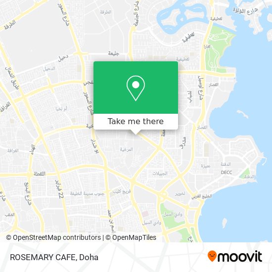 ROSEMARY CAFE map