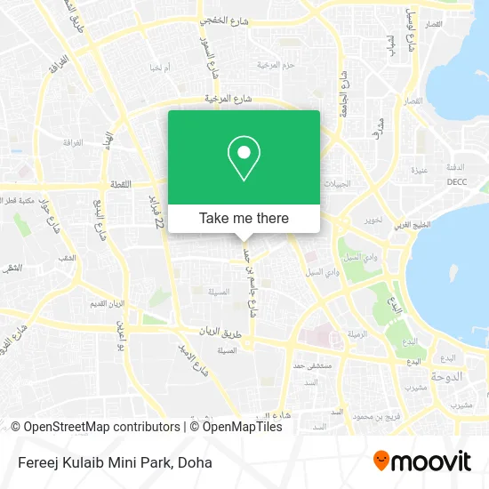 Fereej Kulaib Mini Park map