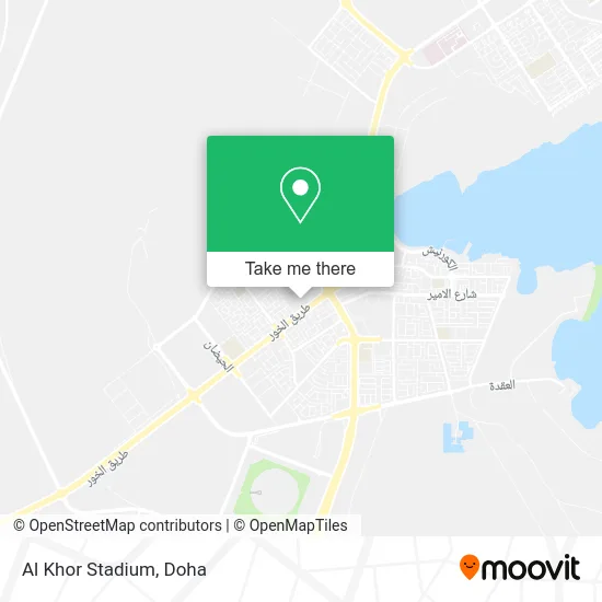 Al Khor Stadium map
