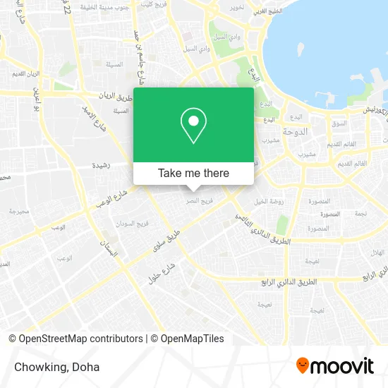 Chowking map