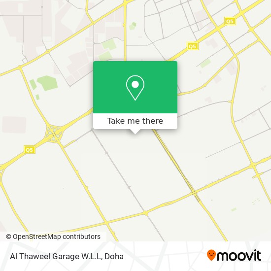 Al Thaweel Garage W.L.L map