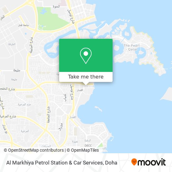 Al Markhiya Petrol Station & Car Services map