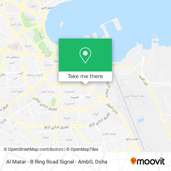 Al Matar - B Ring Road Signal - AmbG map