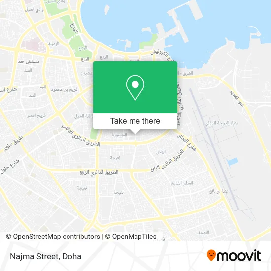 Najma Street map