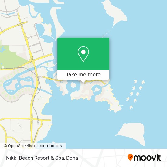 Nikki Beach Resort & Spa map