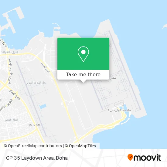 CP 35 Laydown Area map