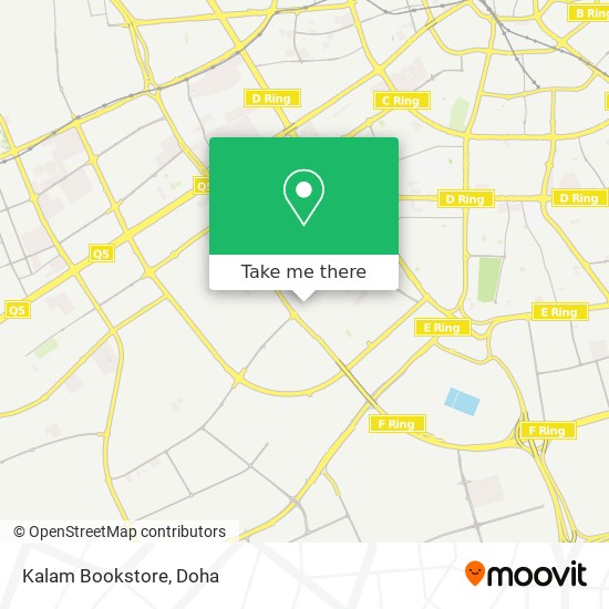 Kalam Bookstore map
