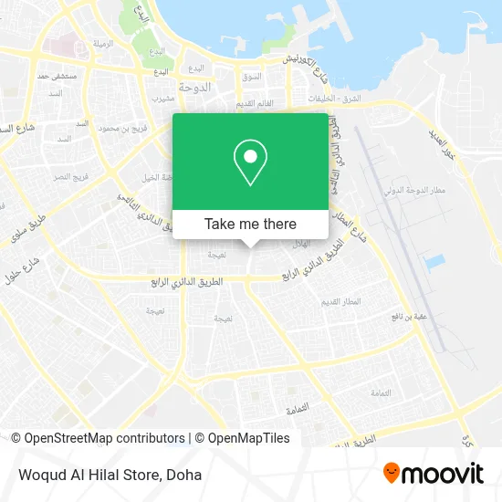 Woqud Al Hilal Store map