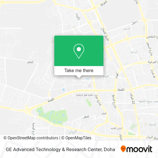GE Advanced Technology & Research Center map