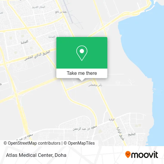 Atlas Medical Center map