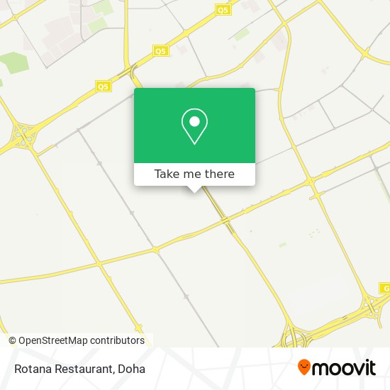 Rotana Restaurant map