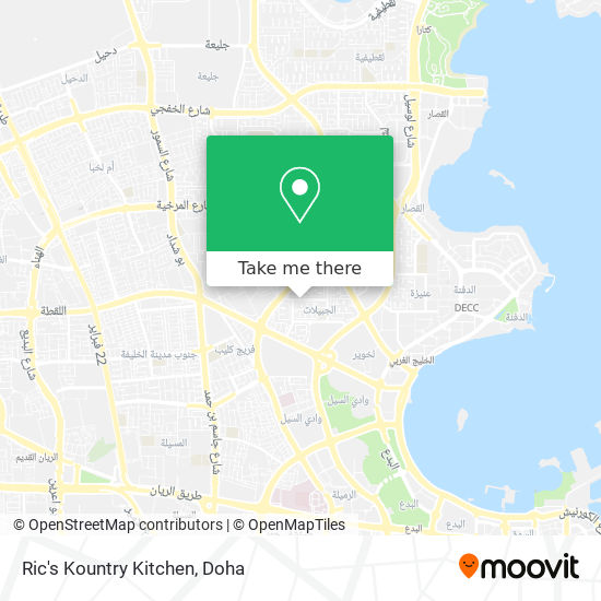 Ric's Kountry Kitchen map
