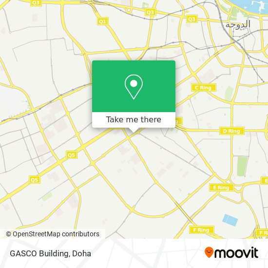 GASCO Building map