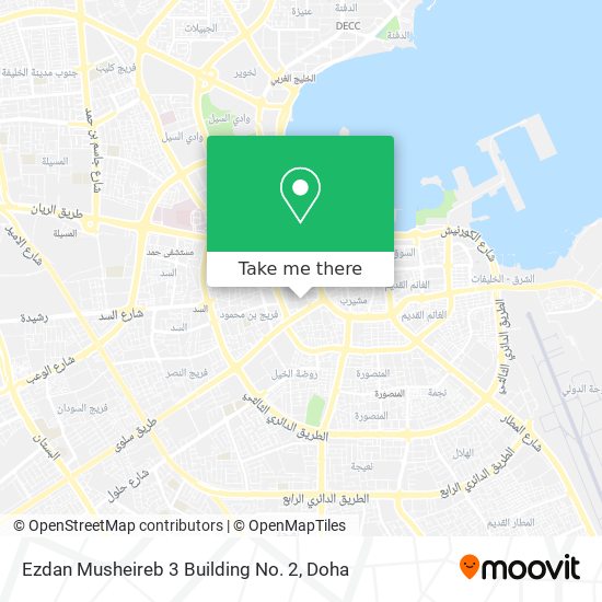 Ezdan Musheireb 3 Building No. 2 map