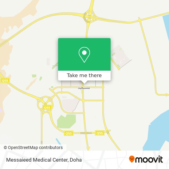 Messaieed Medical Center map
