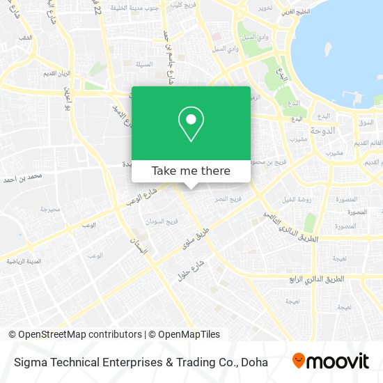 Sigma Technical Enterprises & Trading Co. map