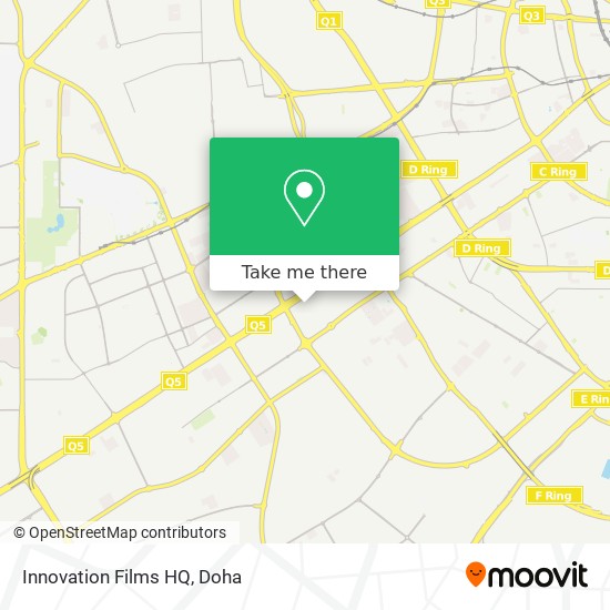 Innovation Films HQ map