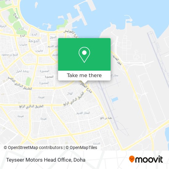 Teyseer Motors Head Office map