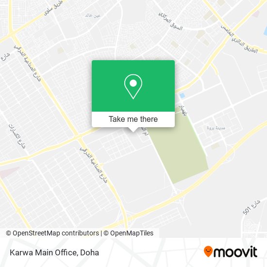 Karwa Main Office map