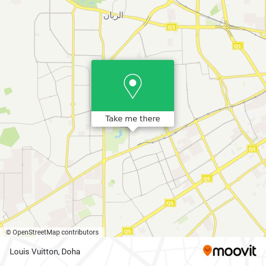 Louis Vuitton map