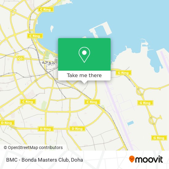 BMC - Bonda Masters Club map