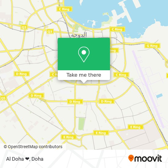 Al Doha ❤️ map