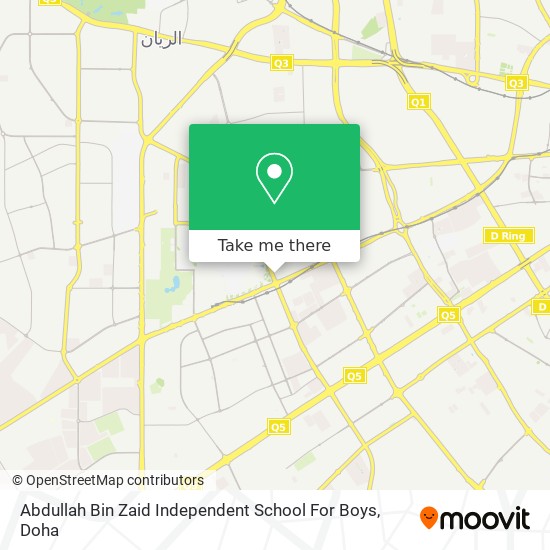 Abdullah Bin Zaid Independent School For Boys map