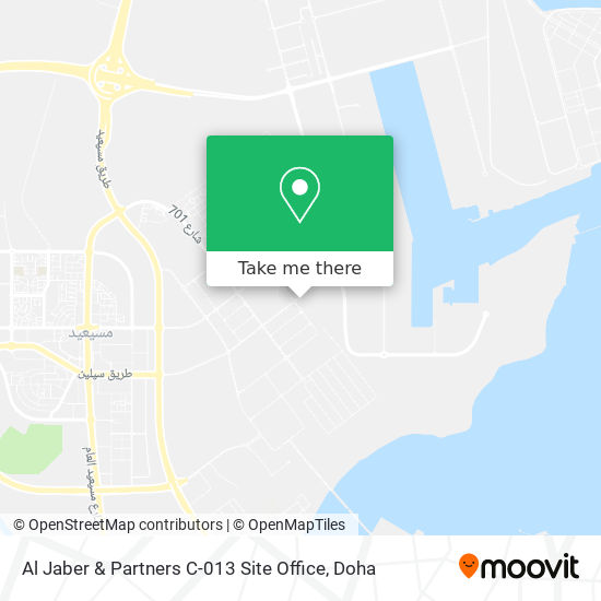 Al Jaber & Partners C-013 Site Office map