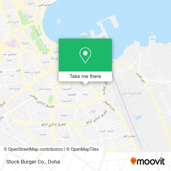 Stock Burger Co. map