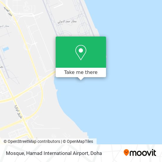 Mosque, Hamad International Airport map