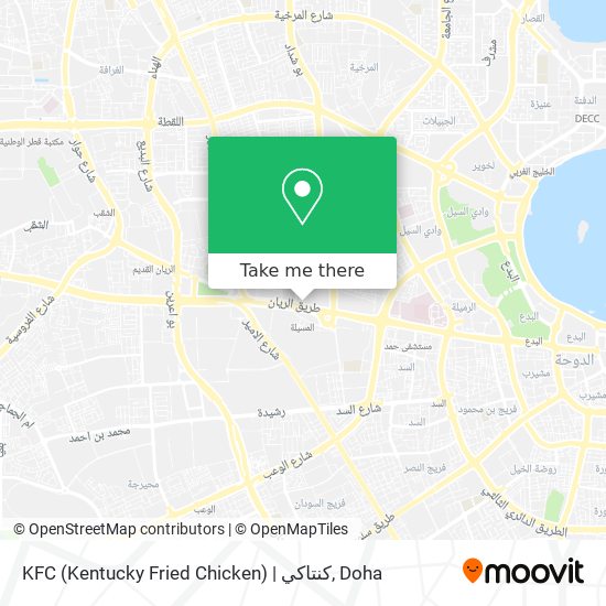 KFC (Kentucky Fried Chicken) | كنتاكي map