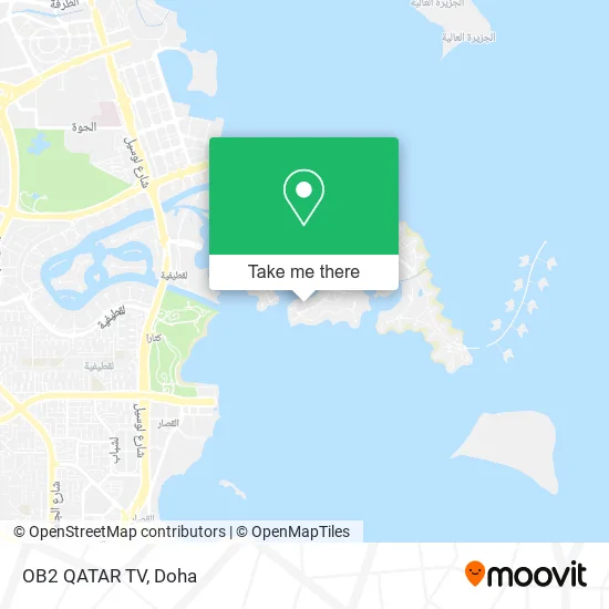 OB2 Qatar TV map