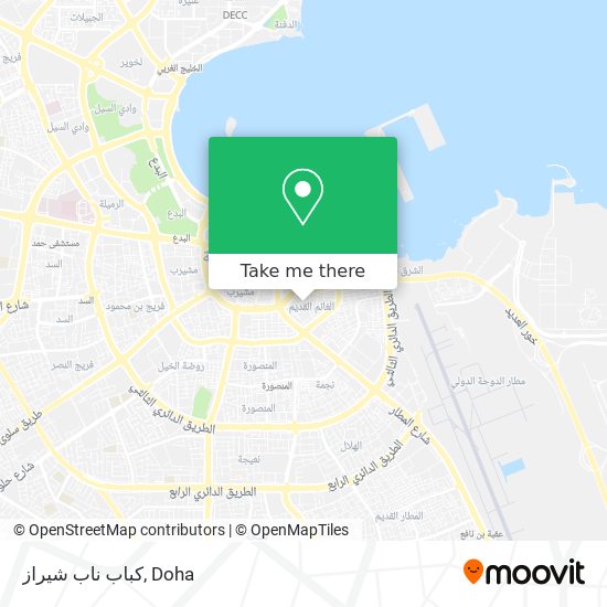 كباب ناب شيراز map