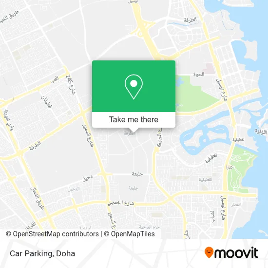 Car Parking map