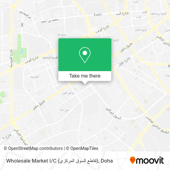 Wholesale Market I / C (تقاطع السوق المركزي) map