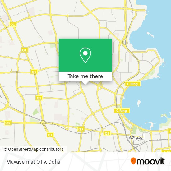 Mayasem at QTV map